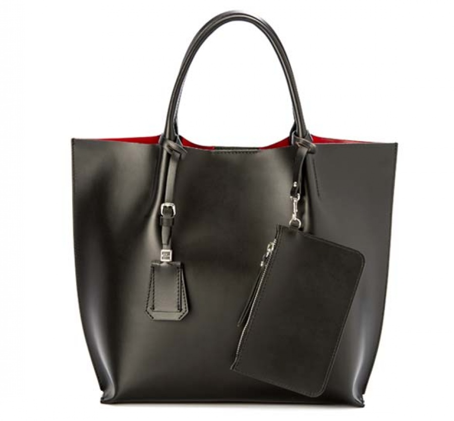 Borsa a mano gianni chiarini twenty nero-red | Zoee.it