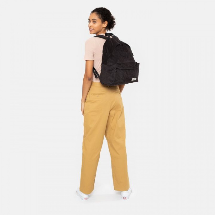 Zaino Eastpak padded pak'r comfy black velluto